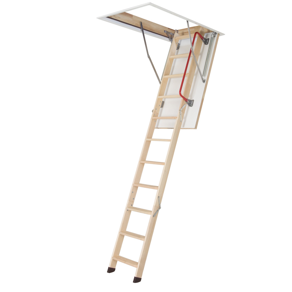 3 Section Timber Folding Loft Ladder LWZ Plus